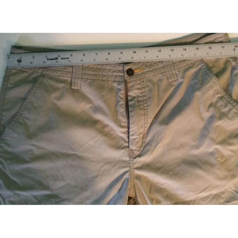 Mountain Hardwear Shorts Cargo Hiking Shorts Utility Size 36‎ Brown Beige